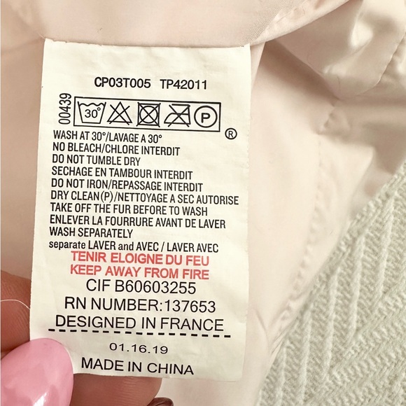 Designer puffer coat 2T - Picture 5 of 6